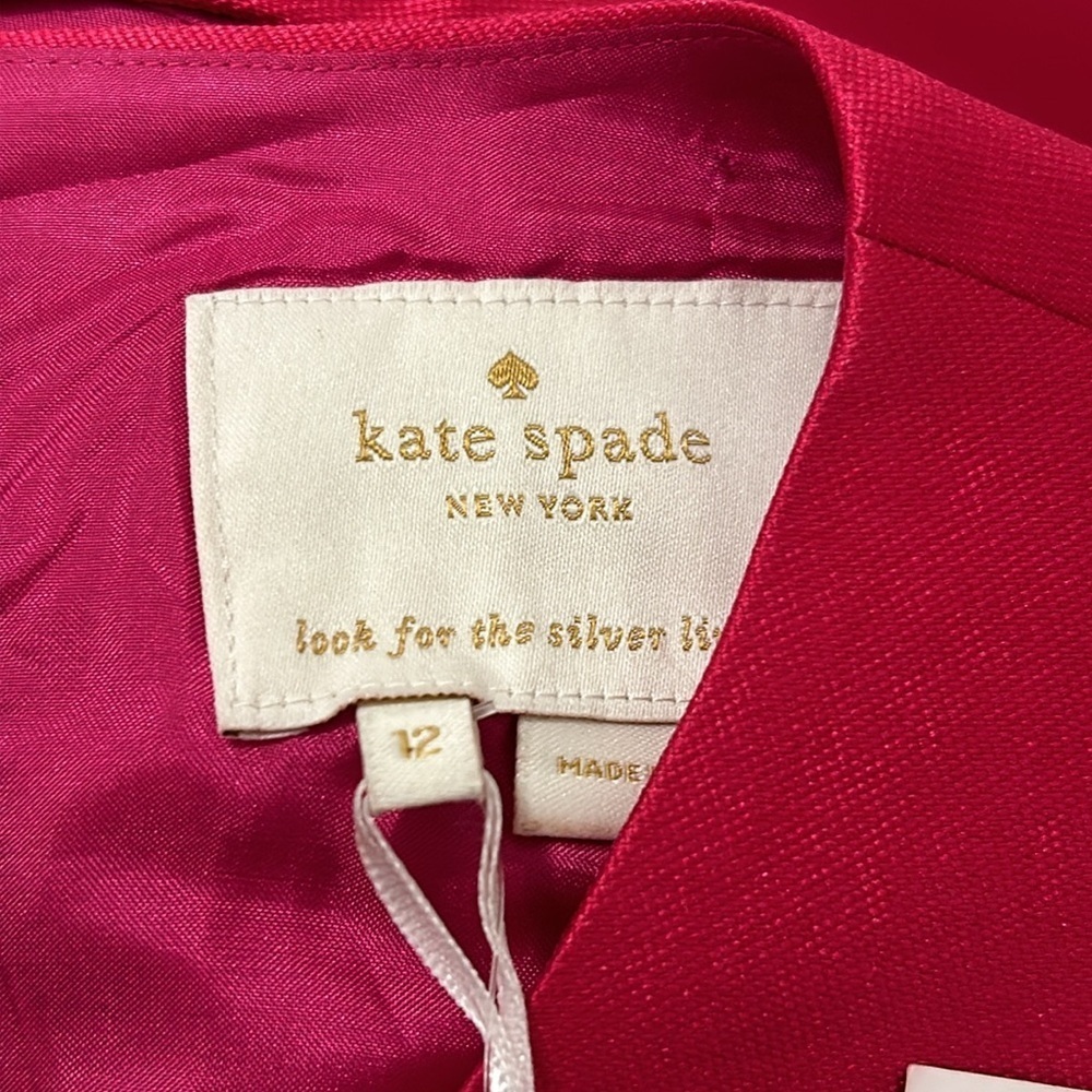 Kate Spade New York Fancy Meeting You Peek-A-Boo Sheath Dress NWT Size 12 - Picture 9 of 11